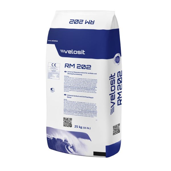 RM 202 viðgerðarmúr, trefjastyrktur, 25 kg