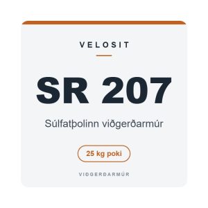 Velosit SR 207 – Súlfatþolinn viðgerðarmúr Velosit SR 207, súlfatþolinn viðgerðarmúr, 25 kg poki