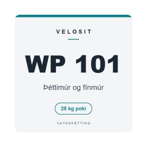 Velosit WP 101, þéttimúr og fínmúr, 25 kg poki