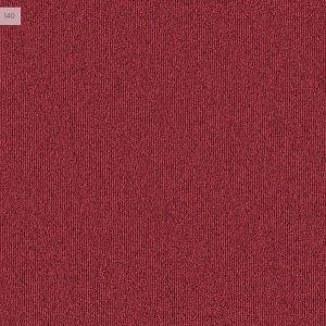 Álagsteppi Infloor Cricket Bolton – litur 140 rauður