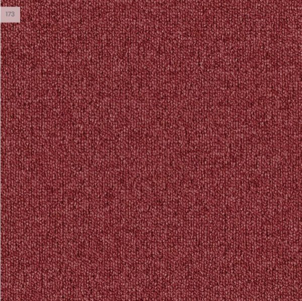 173 Álagsteppi Infloor Compact Trio – litur 173 rauður