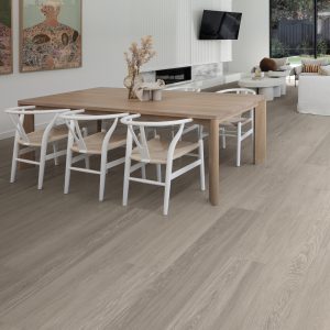 llp354-sterling-oak-kitchendiner-ls_cm LooseLay Sterling Oak LLP354 plankar í eldhúsi og borðstofu