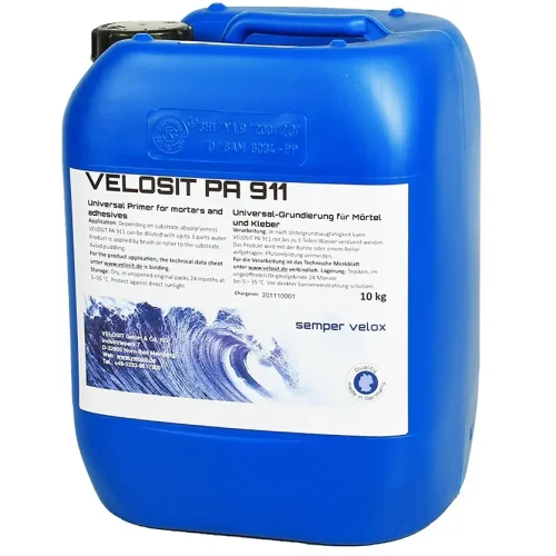 Velosit PA 911 múrgrunnur, akrýlgrunnur í 10 kg brúsa