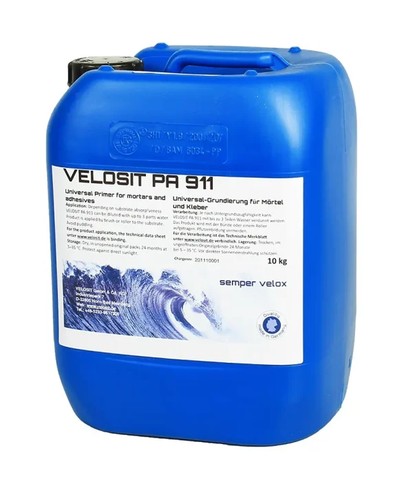 Velosit PA 911 múrgrunnur, akrýlgrunnur í 10 kg brúsa