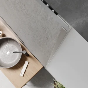 Modee prófíll Silver Modee Wall End prófíll í lit Silver (sérpöntun)