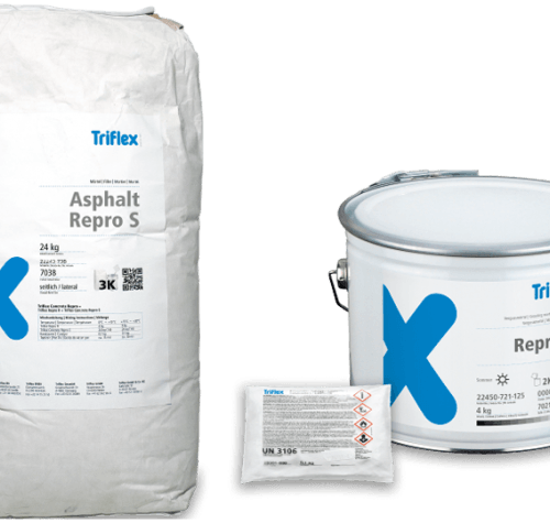 Triflex Asphalt Repro 3K viðgerðarefni fyrir malbik Triflex Asphalt Repro 3K viðgerðarefni fyrir malbik