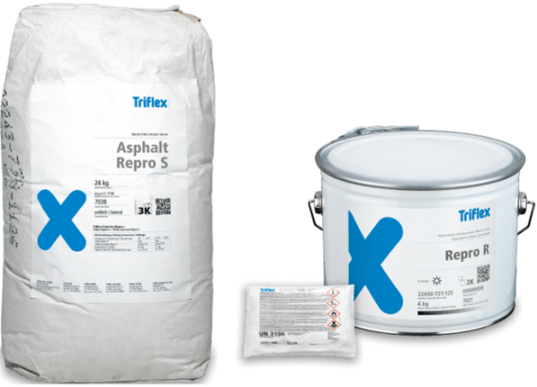 Triflex Asphalt Repro 3K viðgerðarefni fyrir malbik