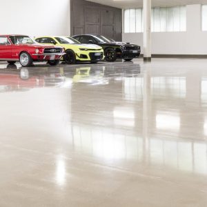 Velosit SL 502 í verki: salur fyrir fornbíla, Bad Oeynhausen