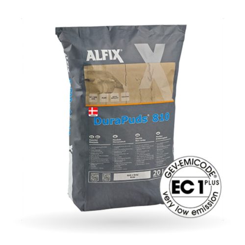 Alfix DuraPuds 810, trefjastyrkt grunnpússning, 20 kg