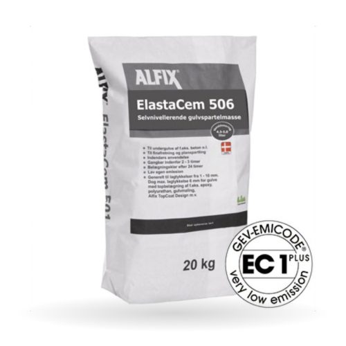 Alfix ElastaCem 506, sjálfjafnandi flot, 1–10 mm