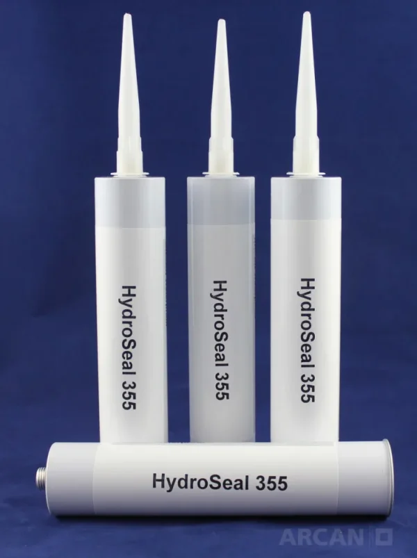 Arcan HydroSeal 355 í túpu ásamt þanborða Arcan HydroSeal 355 í túpu ásamt þanborða