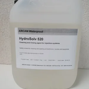 Arcan HydroSolv 520, hreinsiefni fyrir dælur og áhöld