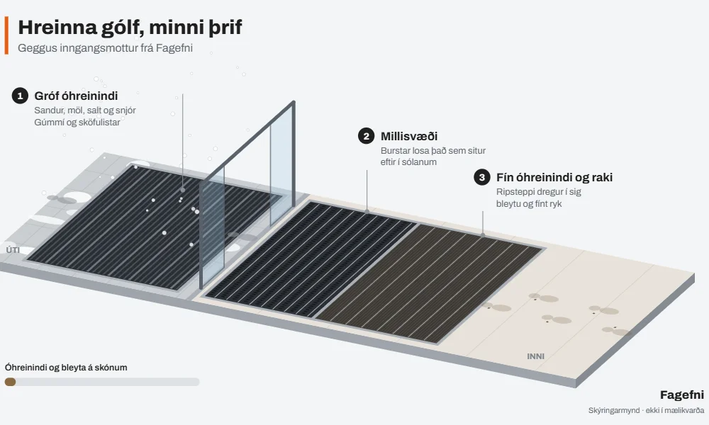 Inngangsmottur frá Geggus