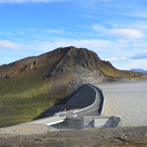 Kárahnjúkavirkjun, verkefni þar sem Velosit viðgerðarmúr var notaður