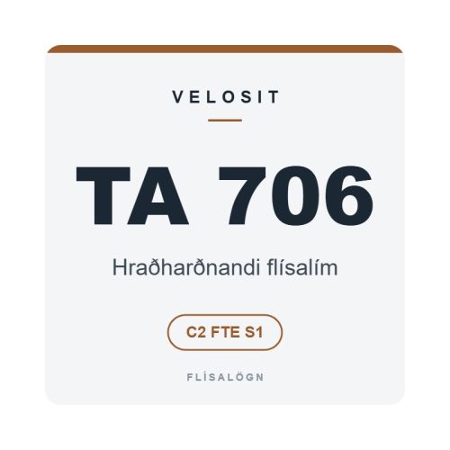 Velosit TA 706, hraðharðnandi flísalím, C2 FTE S1